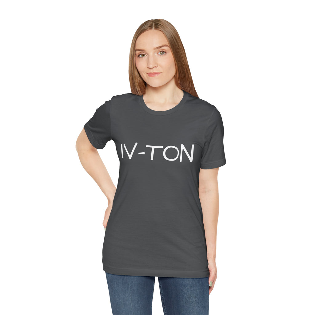 Unisex Jersey Short Sleeve Tee - Cool IV-TON Graphic