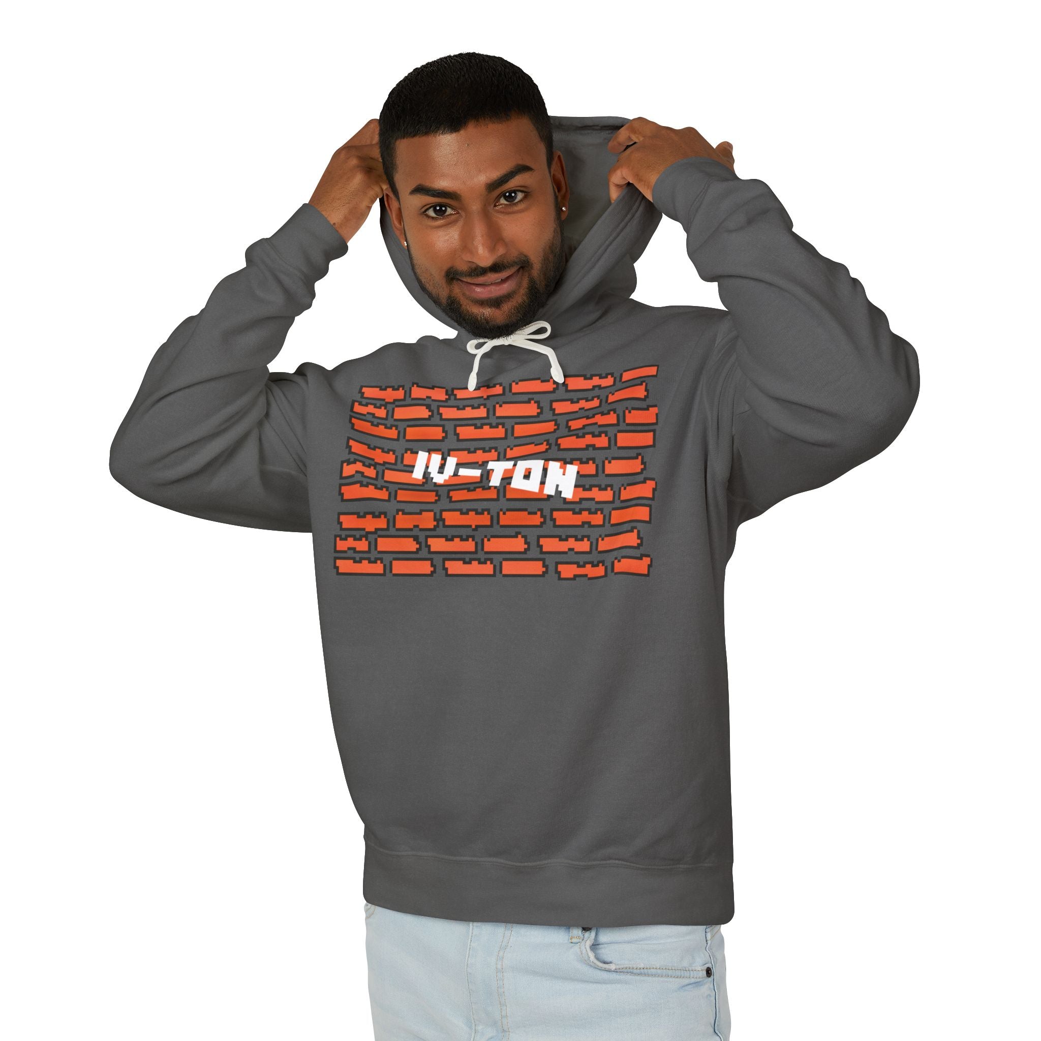 Houston Brick Pattern Hoodie — IV-TON